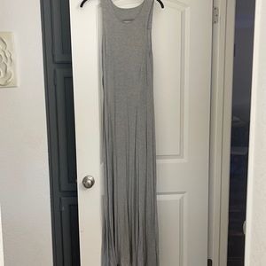 Grey women’s maxi dress